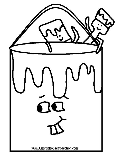 Coloring Book Bucket Coloring Pages