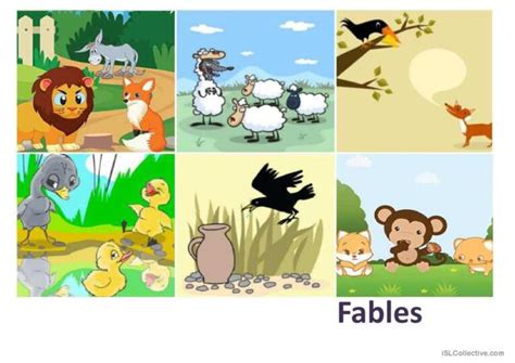 Fable Picture Story English Esl Powerpoints