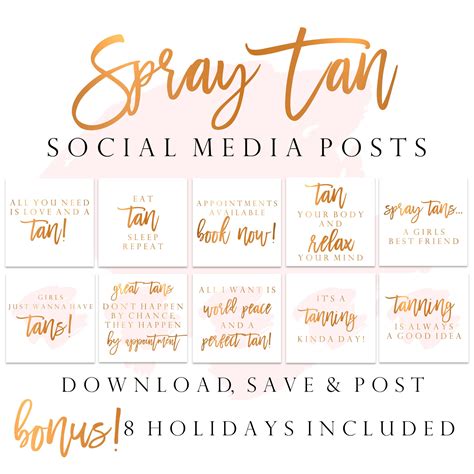 43 tanning quotes spray tan instagram posts tanning etsy canada