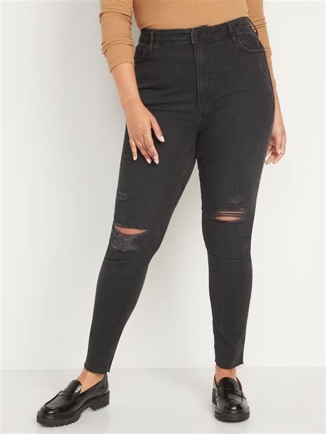 Fitsyou Sizes In Extra High Waisted Rockstar Super Skinny Ripped