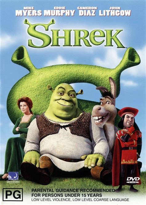 Shrek Dvd 2001 Region 4 Australia As New Mike Myers Cameron Diaz