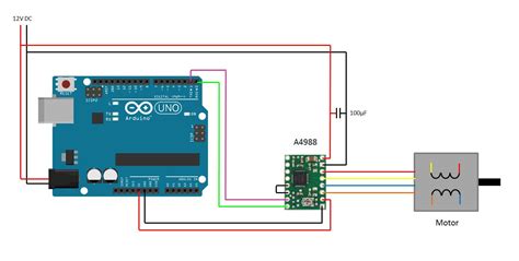 Arduino Stepper Motor Circuit Diagram The Diy Life