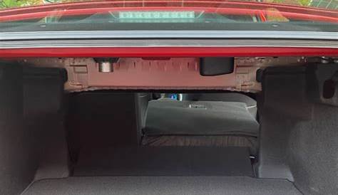 2022 toyota camry trunk space