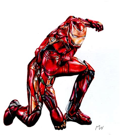 Iron Man Avengers Endgame By Mattwart On Deviantart