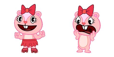 Happy Tree Friends Giggles Animated Custom Cursor By Htfbrasil On