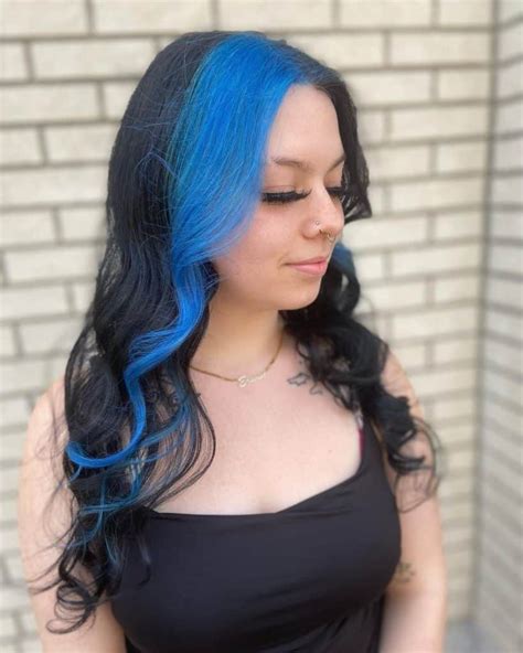 Top 30 Stylish Black And Blue Hair Ideas For Younger Women 2023 Update