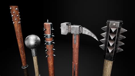 Medieval Melee Weapons Pack by MBillmann in Weapons - UE4 Marketplace
