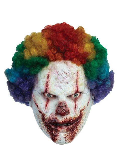 Bloody Clown Mask - Scary Costumes