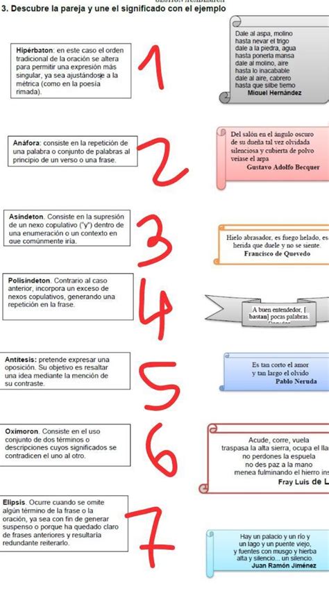 Ayudaa Descubre La Pareja Y Une El Significado Con El Ejemplo Brainly Lat