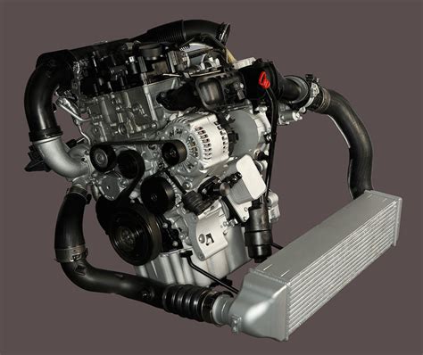 Foto 1 5 Liter BMW TwinPower Turbo 3 Zylinder Motor vergrößert