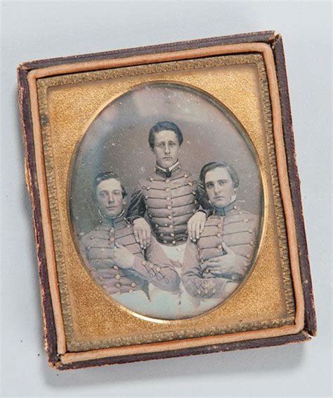 C 1850s Virginia Military Institute Cadets Civil War