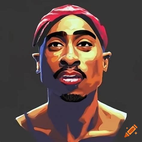 Tupac Using The Fire Emblem On Craiyon