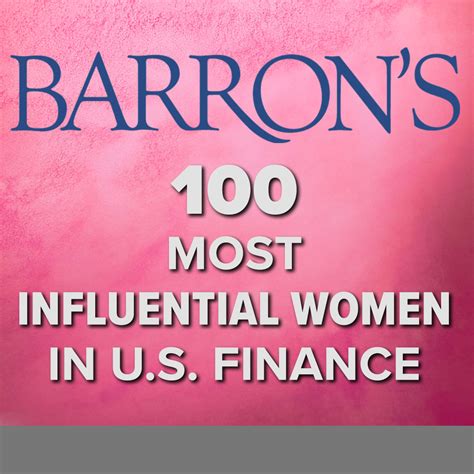 Cracking The Barron’s List Traits Shared By Top 100 Women In U S Finance Wealthtrack