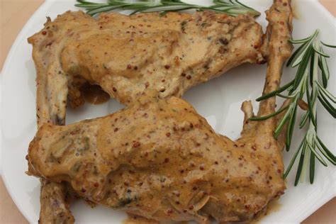 Recette de lapin à la moutarde par Alain Ducasse