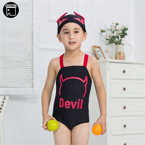 Useemall Baby Boys Bathing Suit One Piece Swimsuit Devil Children
