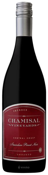 Chamisal Vineyards Stainless Pinot Noir Vivino Us