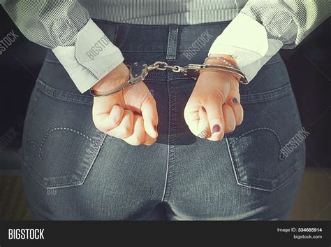 Woman Arrested Handcuffed Telegraph