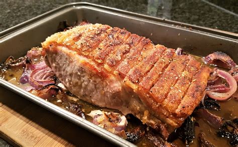 Perfect Roast Pork Loin Recipe With Crackling Delishably