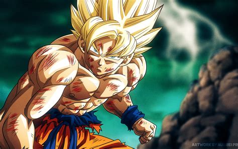 Sorry your screen resolution is not available for this wallpaper. 1920x1200 Super Saiyan Son Goku Dragon Ball Z 4k 1080P ...