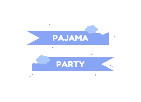 Best Pajama Party Illustration Download In Png And Vector Format