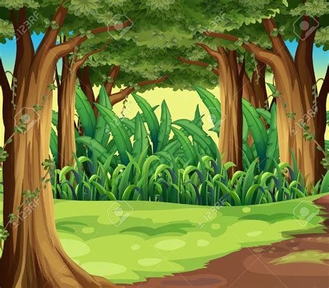 Forest Background Clipart Hd Clip Art Library