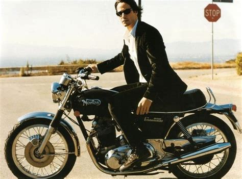 Is keanu reeves getting cooler? Keanu Reeves & Norton Bike | My Boys!! | Pinterest | Keanu ...