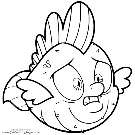 Friendship is magic is an animated television series produced by hasbro studios. Ten Little Fish Coloring Pages - Food Ideas