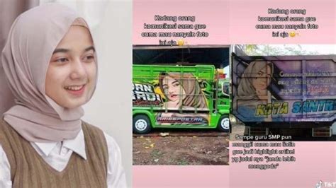 Viral Lukisan Wajah Gadis Aceh Di Truk Pocut Rauzha Ternyata Hobi Fotografi Ini Profilnya
