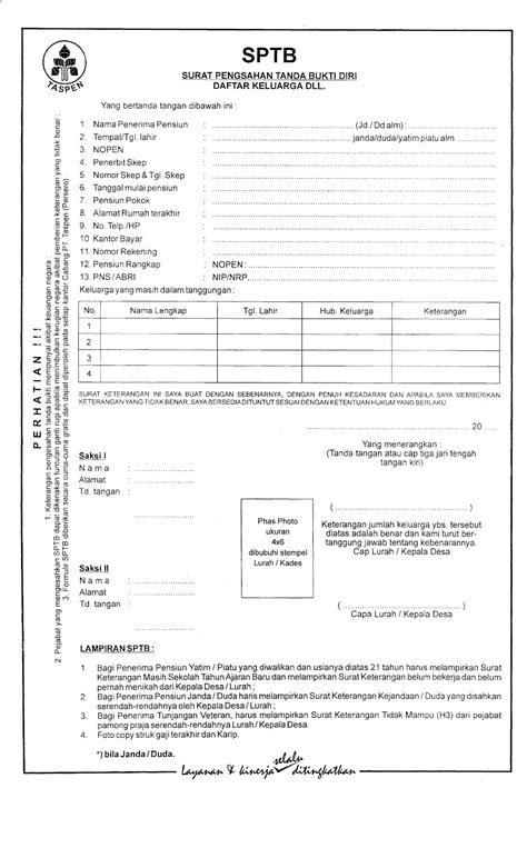 Ini contoh surat kuasa bank bni, untuk nasabah yang telah meninggal dunia. Taspen Cirebon: Permohonan Pembayaran Pensiun Yatim Piatu