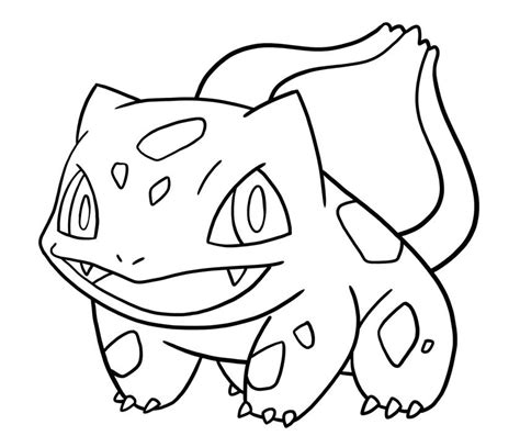 Pokemon Characters Coloring Pages At