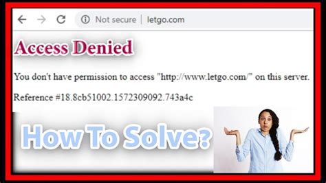 Access Denied On Server For A Website Itypodblogger