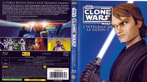 Jaquette Dvd De Star Wars The Clone Wars Saison 3 Blu Ray Cinéma Passion