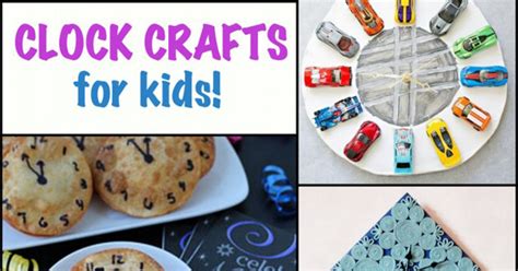 I designed a cute clock to match a wall clock and i designed tons of things that a little kid might fill their day with. Clock Activities & Crafts for Kids: lots of clock activities!