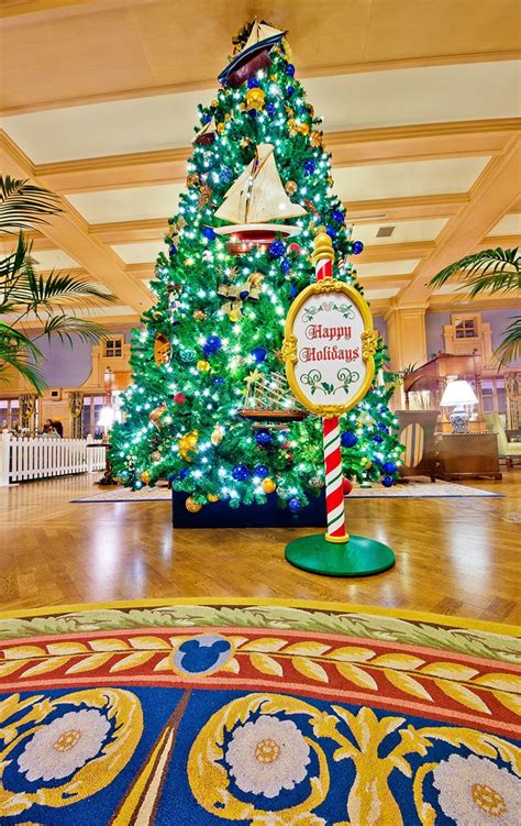 Create duvet covers, mugs, and more for the disney fanatic in your life! Disney World Resort Christmas Decorations Tour - Disney ...