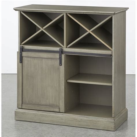 Gracie Oaks Minjares Wise Farmhouse Bar Cabinet | Wayfair