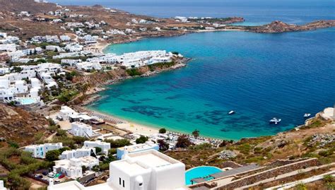 Psarou Strand Mykonos Vacanzegreche