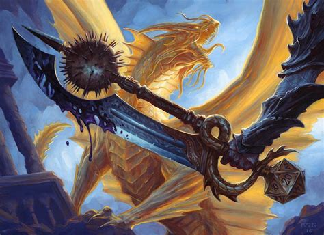 Art Sword Of Dungeons And Dragons By Chris Rahn Magictcg