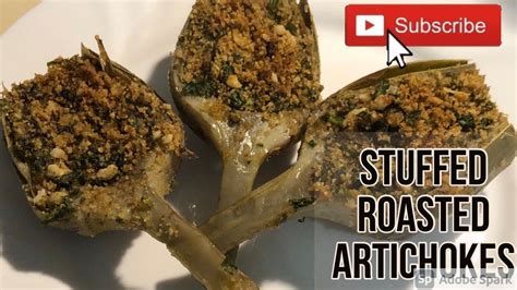 THE MOST AMAZING OVEN ROASTED ARTICHOKES YouTube