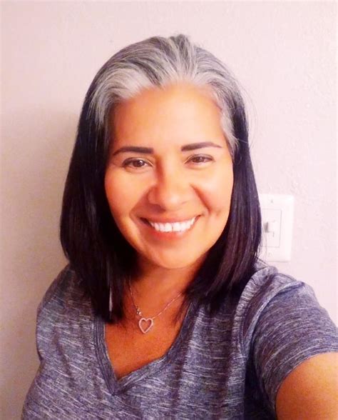 Pin By Martha Espinosa On Salt And Pepper Gray Hair Dont Careno Dye