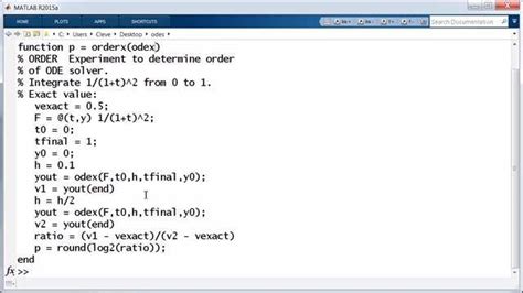 Solving Odes In Matlab Video Series Matlab And Simulink