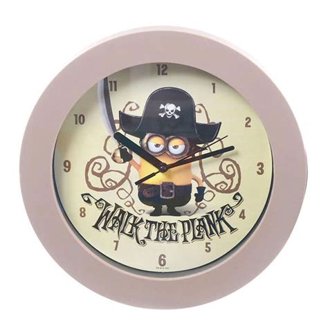Miniatures which is very useful for folks who are interested in miniature doll house furnitures and accessories, such as. Walk The Plank Minions Pirate Wall Clock | Minion Shop.