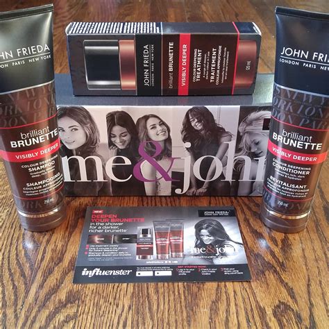 Mom Loves Makeup: John Frieda Brilliant Brunette Visibly Deeper Collection