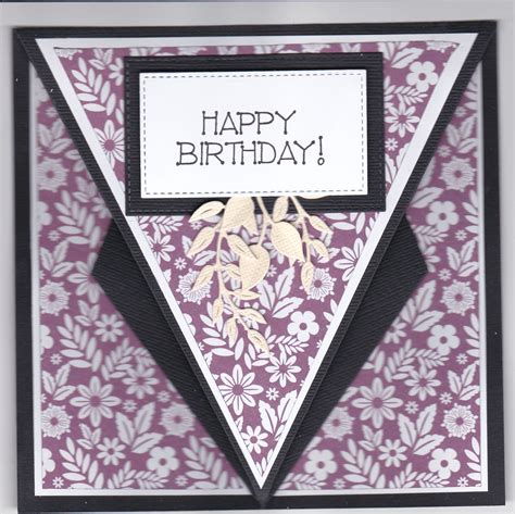 A New Fancy Arrow Fold Card From A Tutorial By Mixed Up Crafts