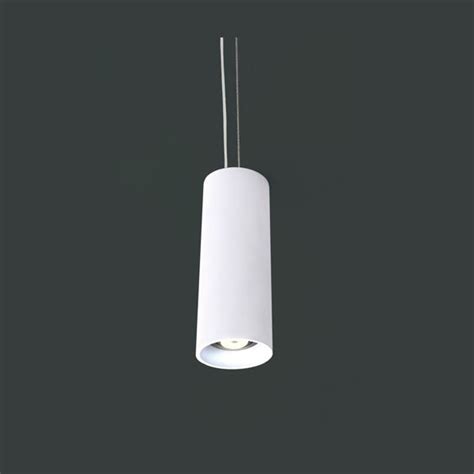 Pendant Lamp Mini Tube Atelier Sedap Plaster Contemporary White