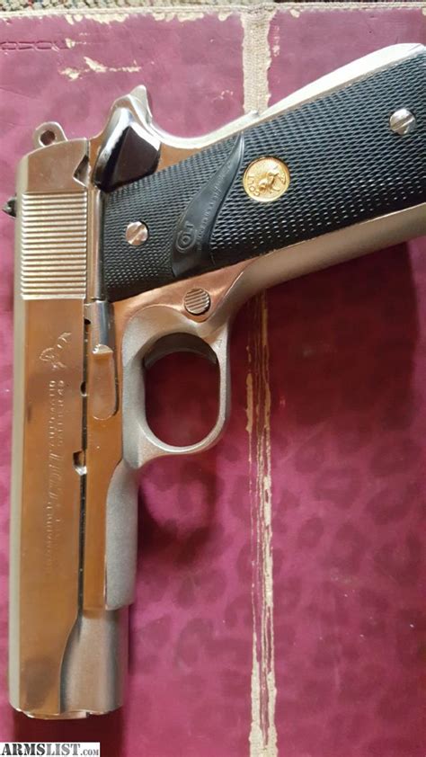 Armslist For Sale Colt Lw Commander Nickeled 45acp