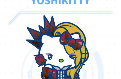 Yoshiki X Hello Kitty Collaboration Character Yoshikitty Nominated In