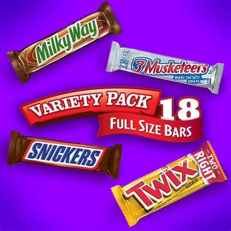 Buy Snickers Twix Milky Way And More Assorted Milk Chocolate Candy Bars