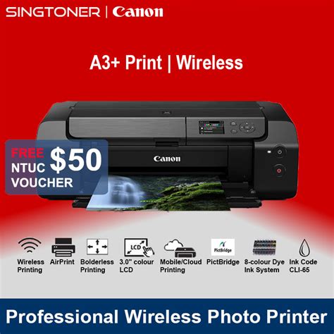 Canon Pixma Pro 200 Professional Photo Printer With Panorama Size