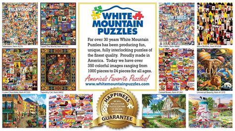 White Mountain Puzzles The Jigsaw Puzzle Calefs Country Store