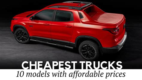 List Of Cheapest Pickup Trucks In 2022 Buying Guide To Affordable